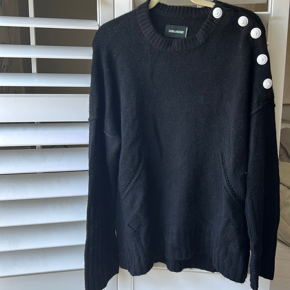 Zadig & Voltaire Malta C cashmere sweater - Picture 3 of 6